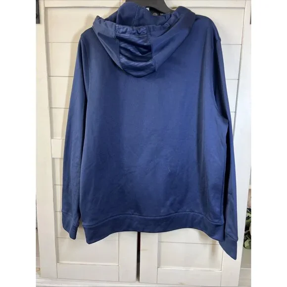 Nike NFL New England Patriots Men’s Large Hoodie Sweatshirt Blue - Picture 3 of 9